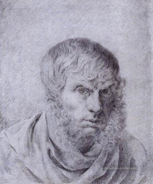  Friedrich Werke - Selbst Porträt 1810 Caspar David Friedrich